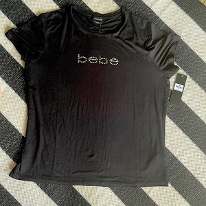 Bebe plus size tee shirt